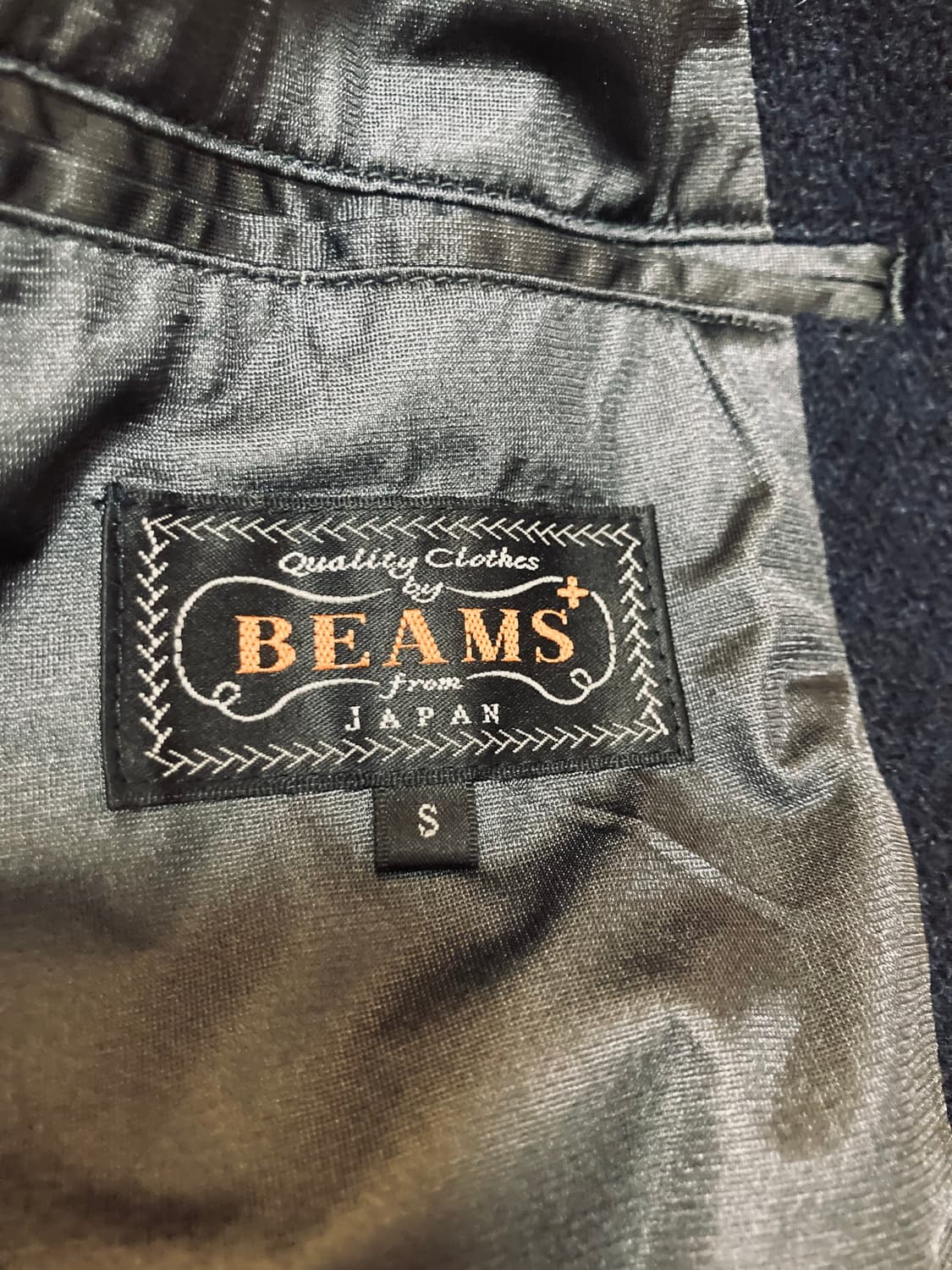 빔즈 플러스 해리스 트위드 발마칸 코트 S 상품이미지2