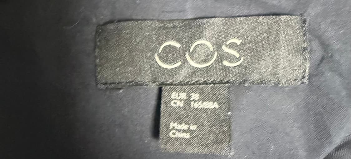 코스 미니멀 셔츠 롱원피스 | COS / 네이비 / 38size 상품이미지4