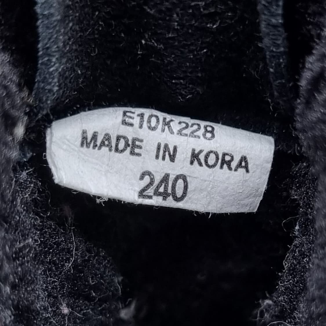 다이나핏 아크틱어번 안감털미드240굽4.5 상품이미지6
