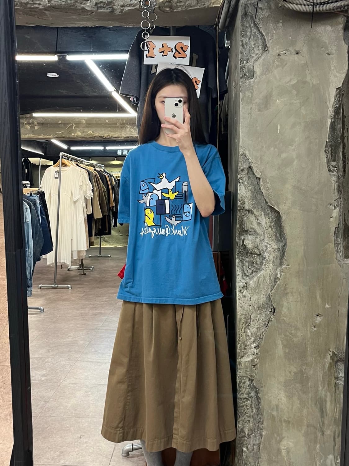 마크 곤잘레스 반팔티 스카이블루 M #csz4133 상품이미지2