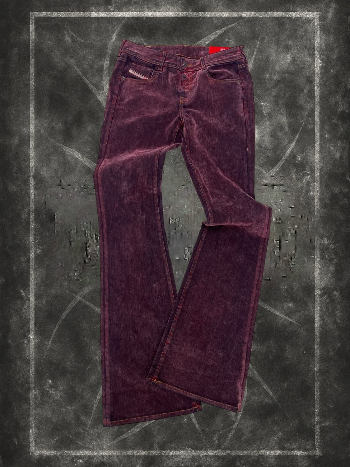 'DIESEL' mixed-fabric pants 상품이미지4