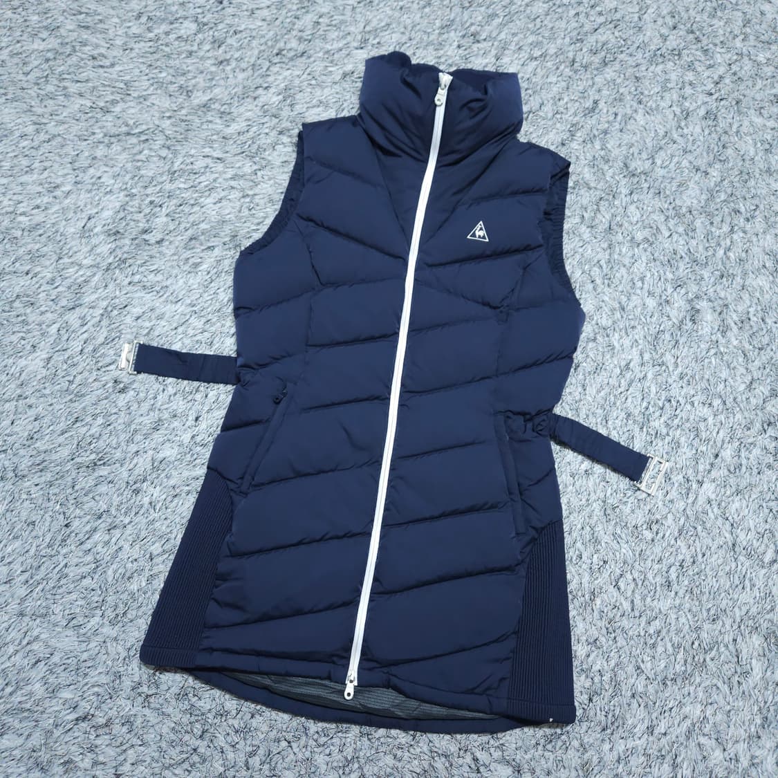 르꼬끄)90 여자 오리털 롱패딩조끼 / 왕눈이샵 상품이미지2