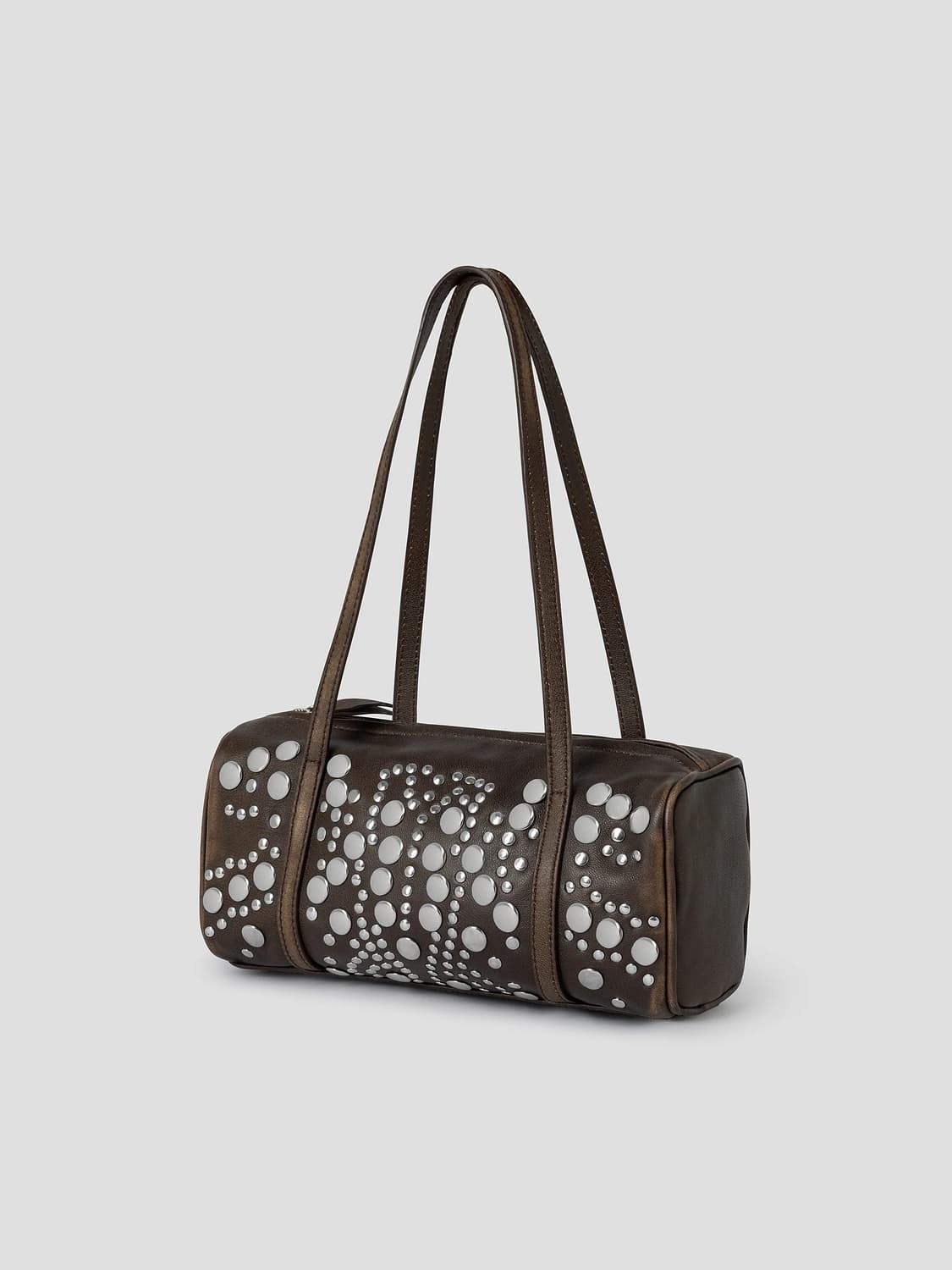 F/ 기마구아스 26SS Sofia 스터드 백 브라운 상품이미지1