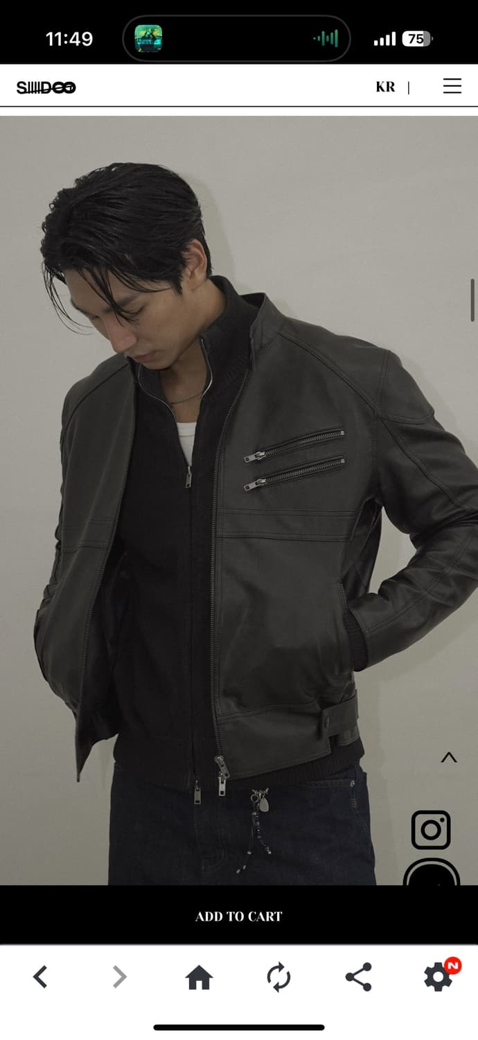 시도 라이더 자켓 2 상품이미지5