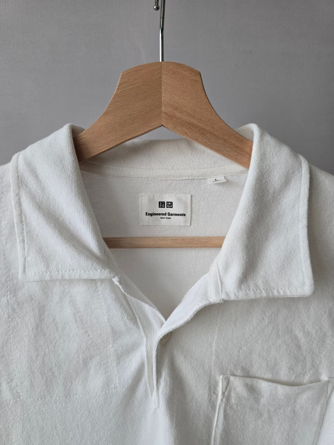UNIQLO × Engineered Garments 반팔 폴로셔츠 상품이미지2