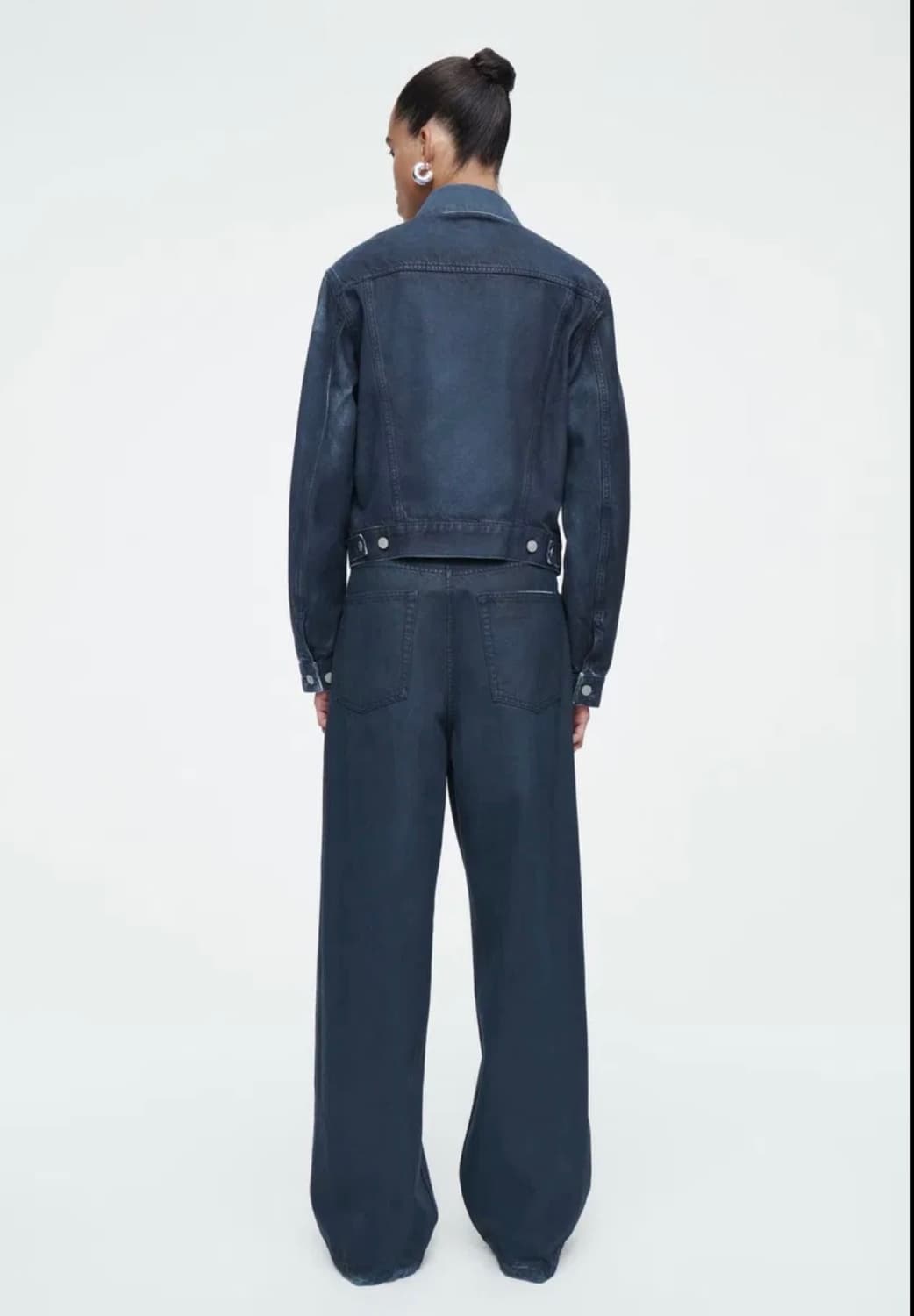 COS 코스 스프레이 데님 셋업 L/하의32 상품이미지5