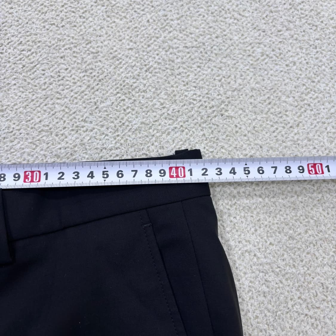 030 띠어리 남성 블랙 슬랙스 팬츠 0622E2 상품이미지6