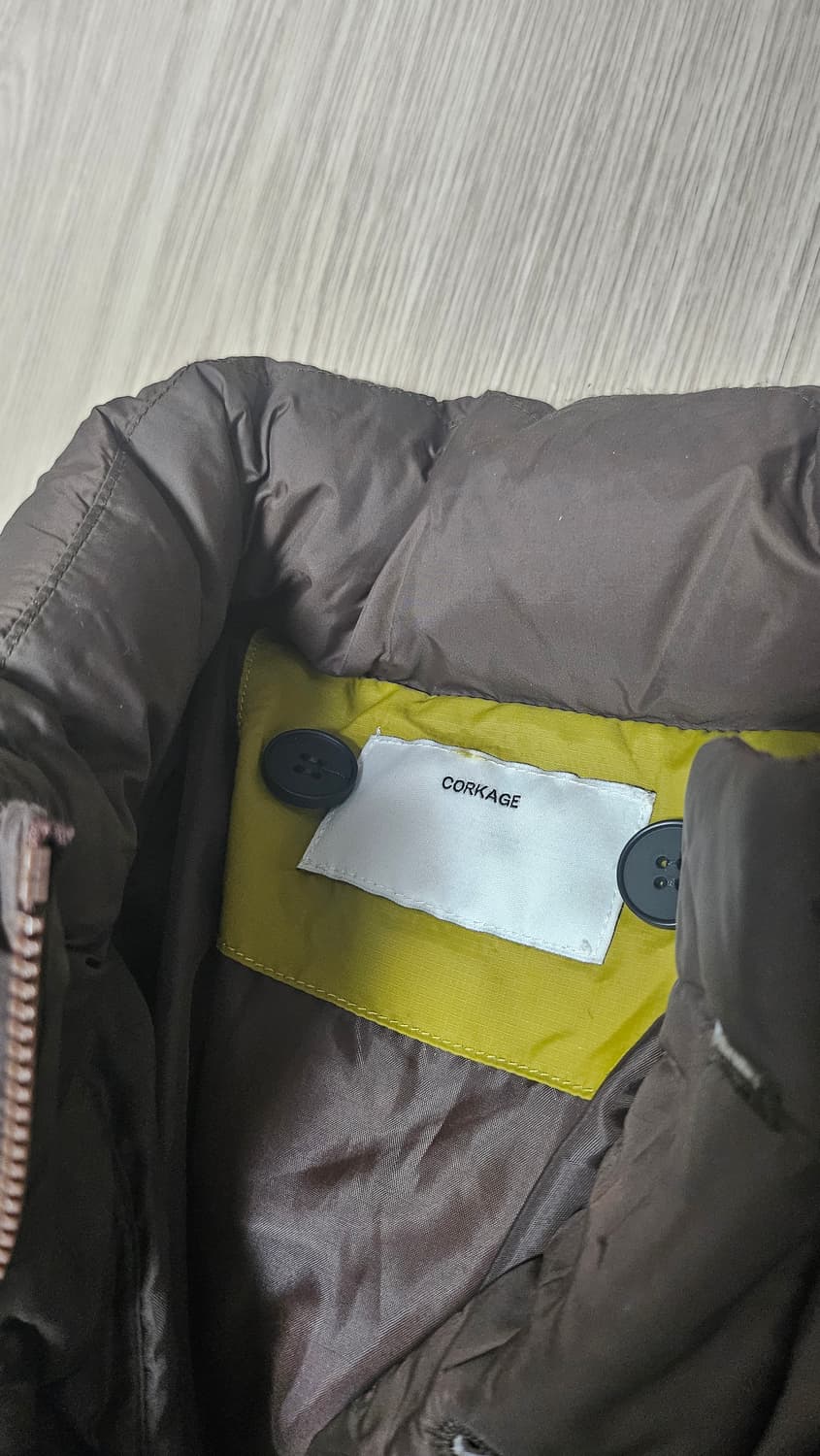 corkage 남자 패딩 갈색 m 상품이미지2