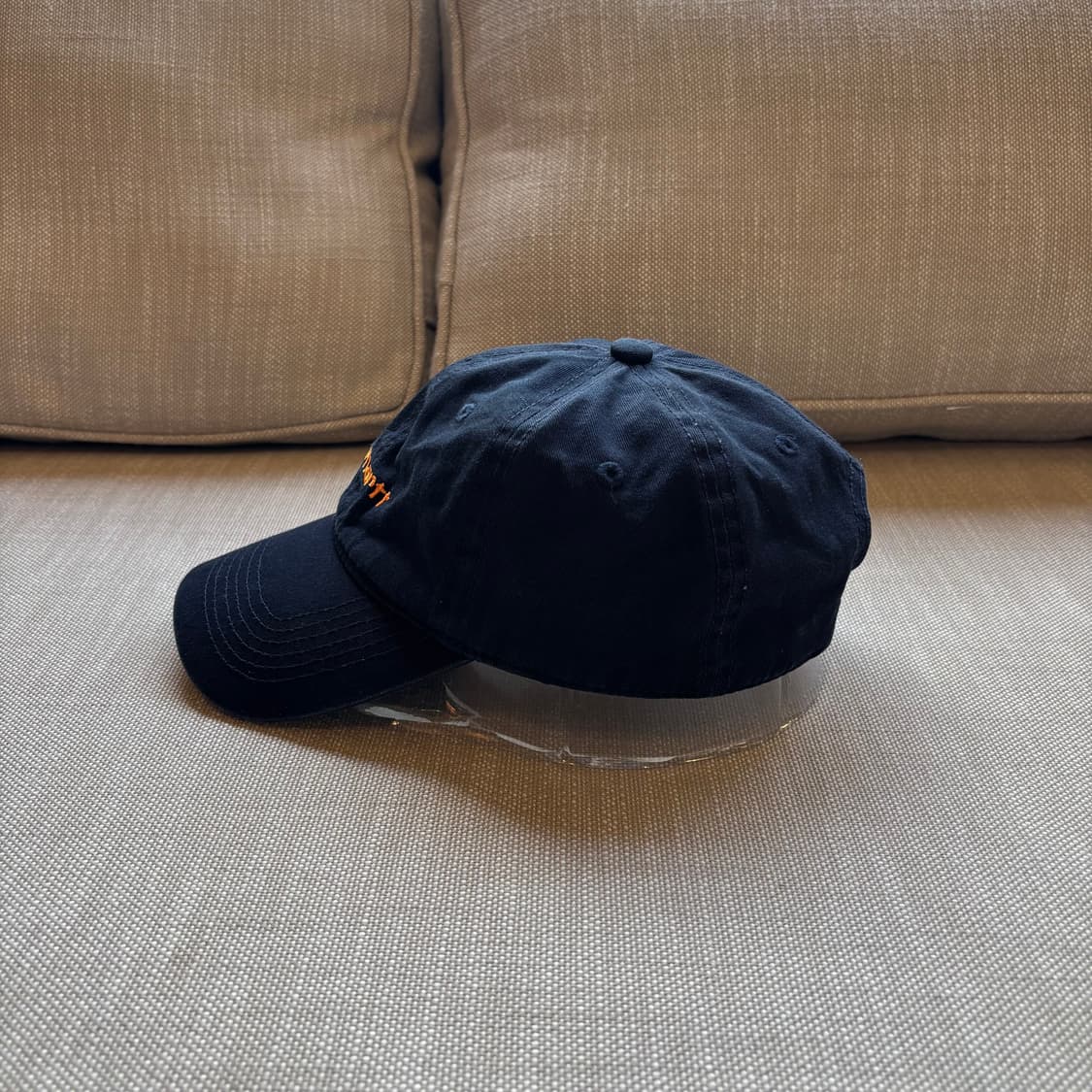 칼하트 WIP 매디슨 로고 캡 (네이비/오렌지 자수) 상품이미지5