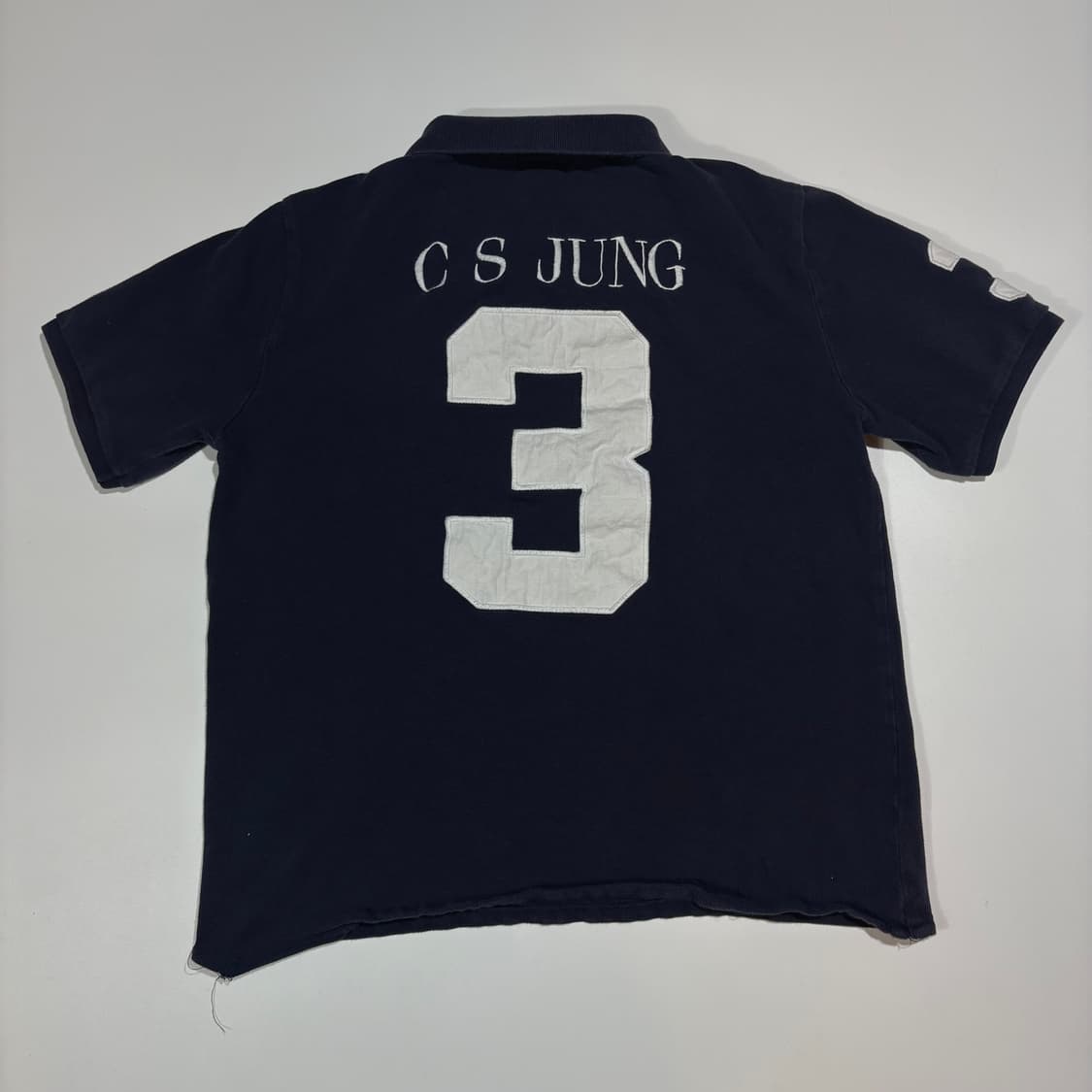 폴로랄프로렌 빅포니 네이비 반팔 카라티 상품이미지5