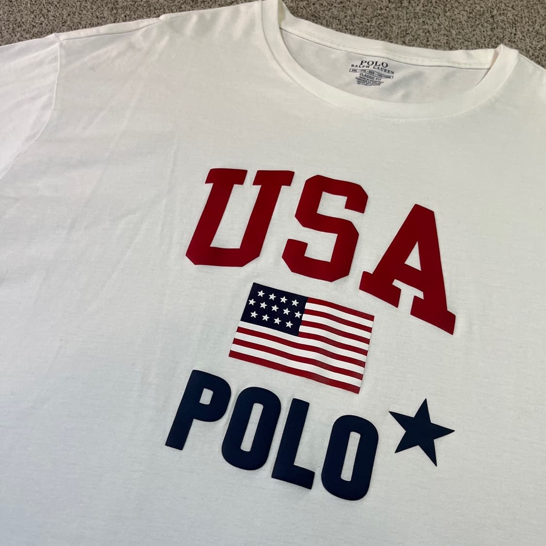 폴로 랄프로렌 USA 빅로고 반팔 티셔츠 상품이미지2