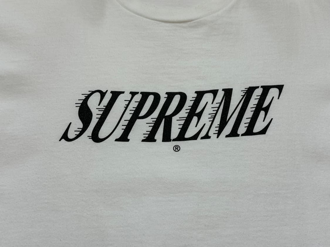 슈프림 슬랩 샷 티셔츠 화이트 - 22FW 상품이미지3