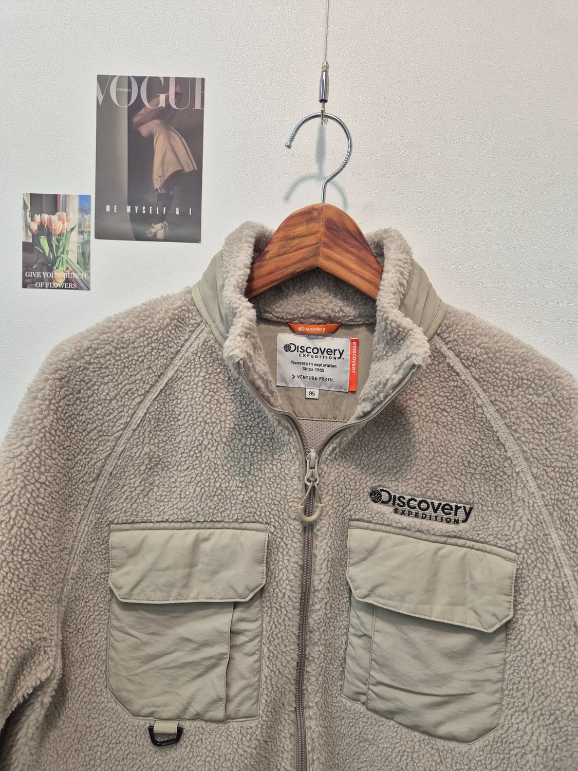 디스커버리 익스페디션 플리스 자켓 95 사이즈   상품이미지2