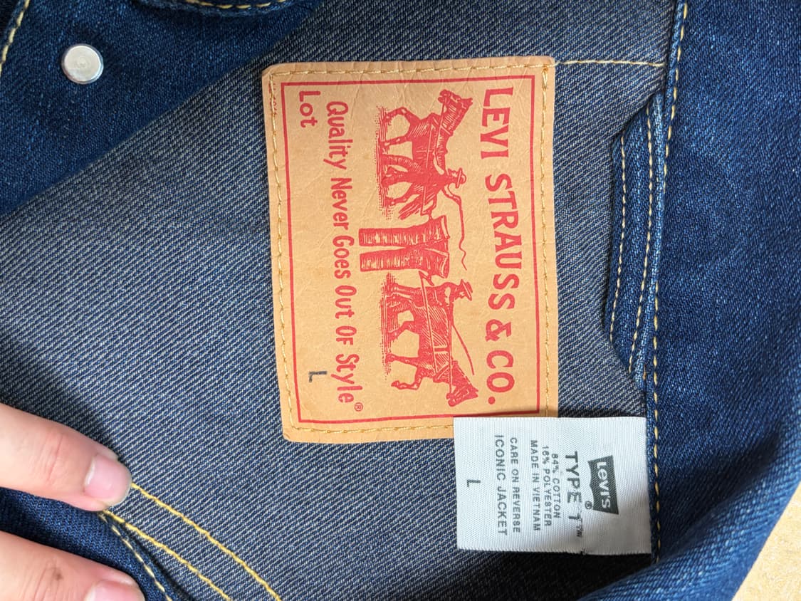 Levi’s type 1 denim jacket 상품이미지7