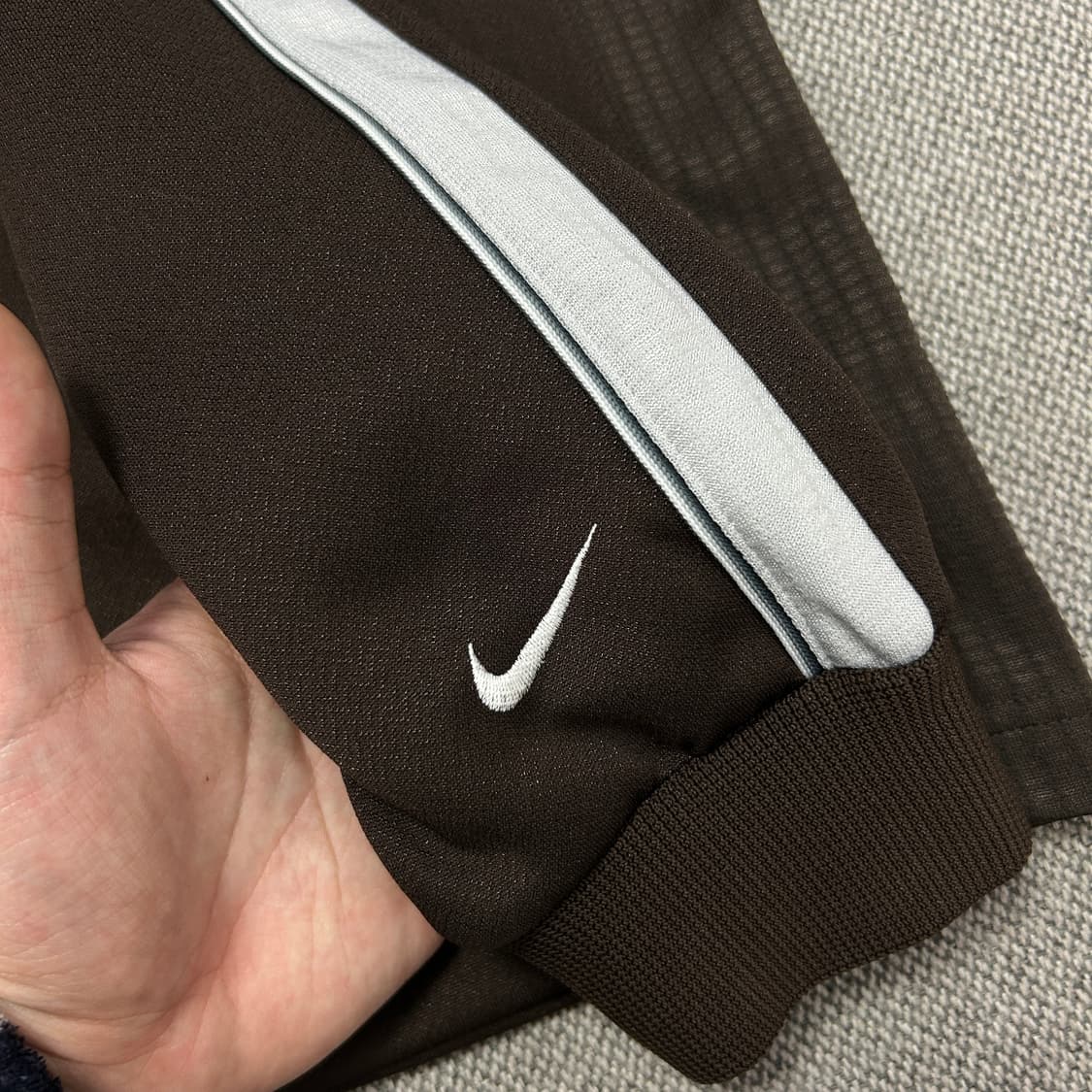 (일본판)나이키 올드스쿨 브라운 더블스우시 져지(M) 상품이미지5