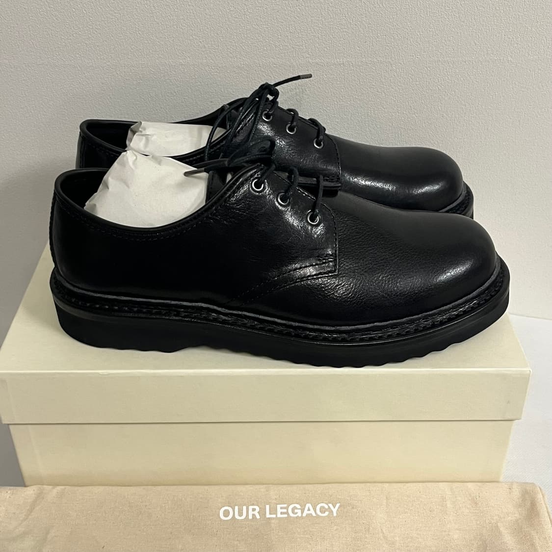 [39,40,41,42,43]아워레가시 TRAMPLER 더비 슈즈 상품이미지3