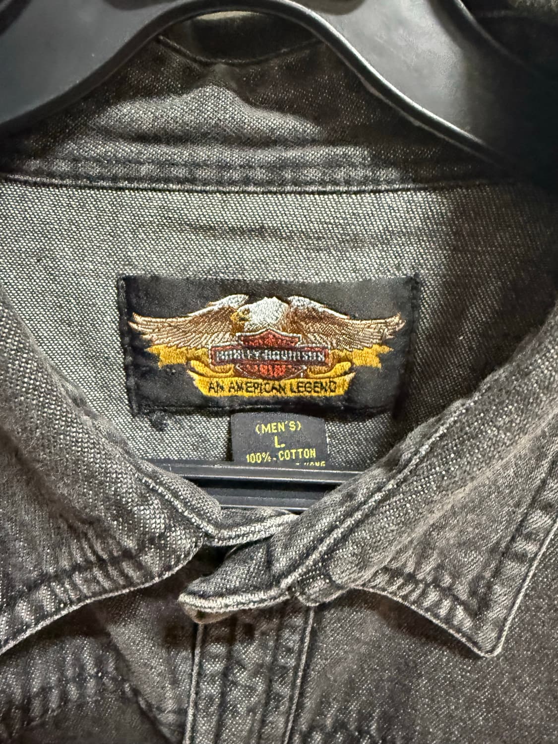 할리데이비슨 데님셔츠 상품이미지6