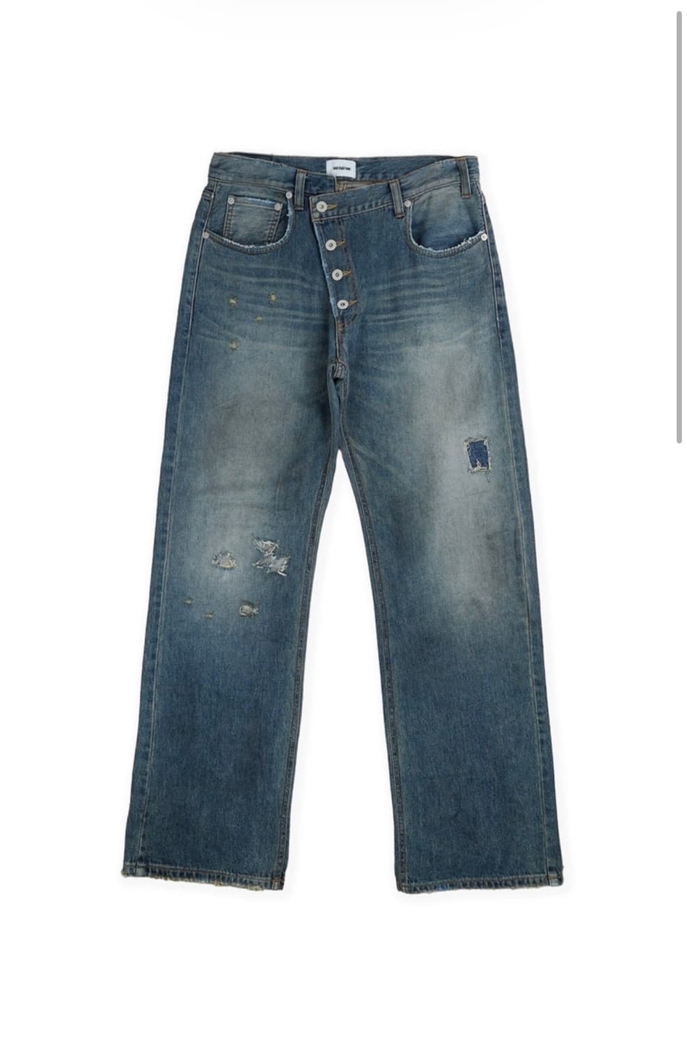 1) 스몰스튜핏튠즈 AGED TWISTED STRAIGHT DENIM  상품이미지1