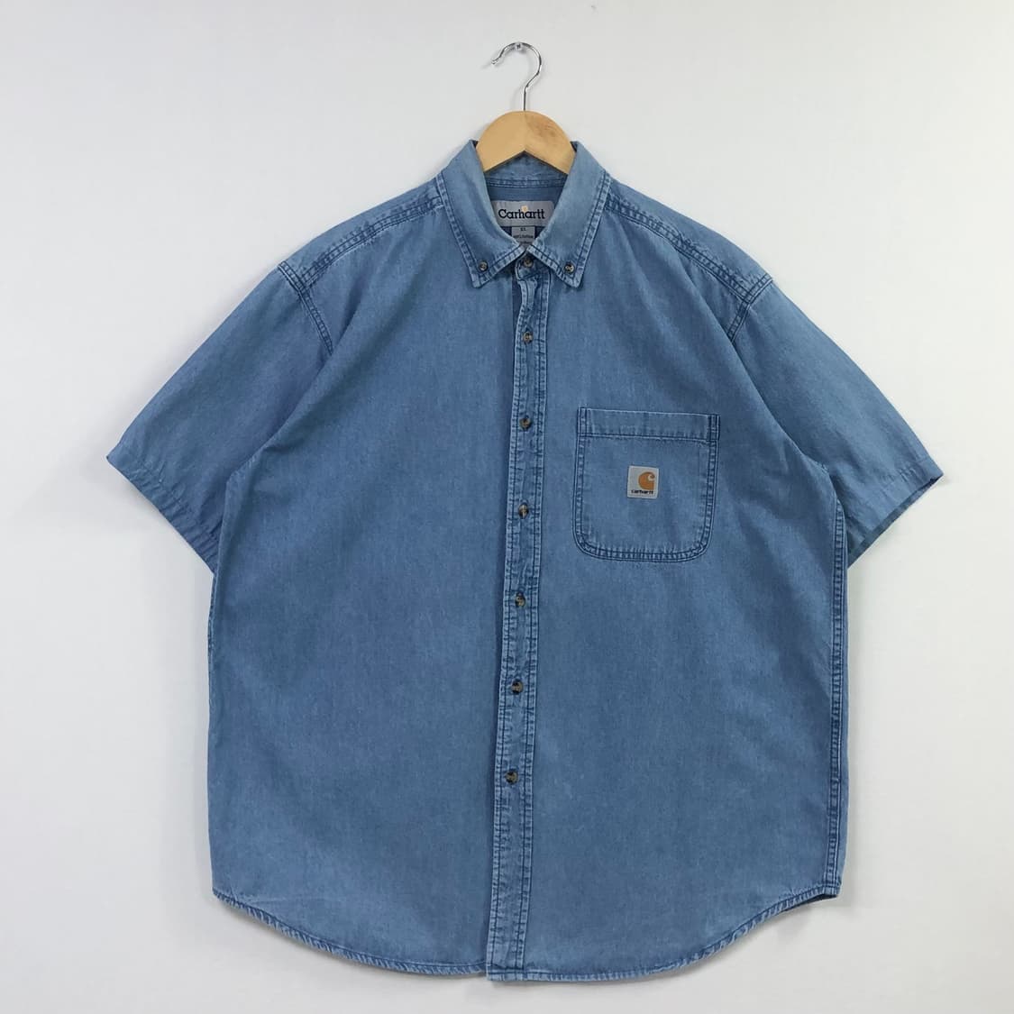 XL 칼하트 데님 셔츠 상품이미지2