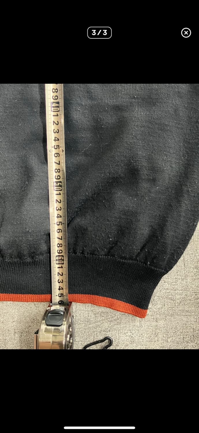 일본 빈티지 munsingwear 니트 반집업 상품이미지3