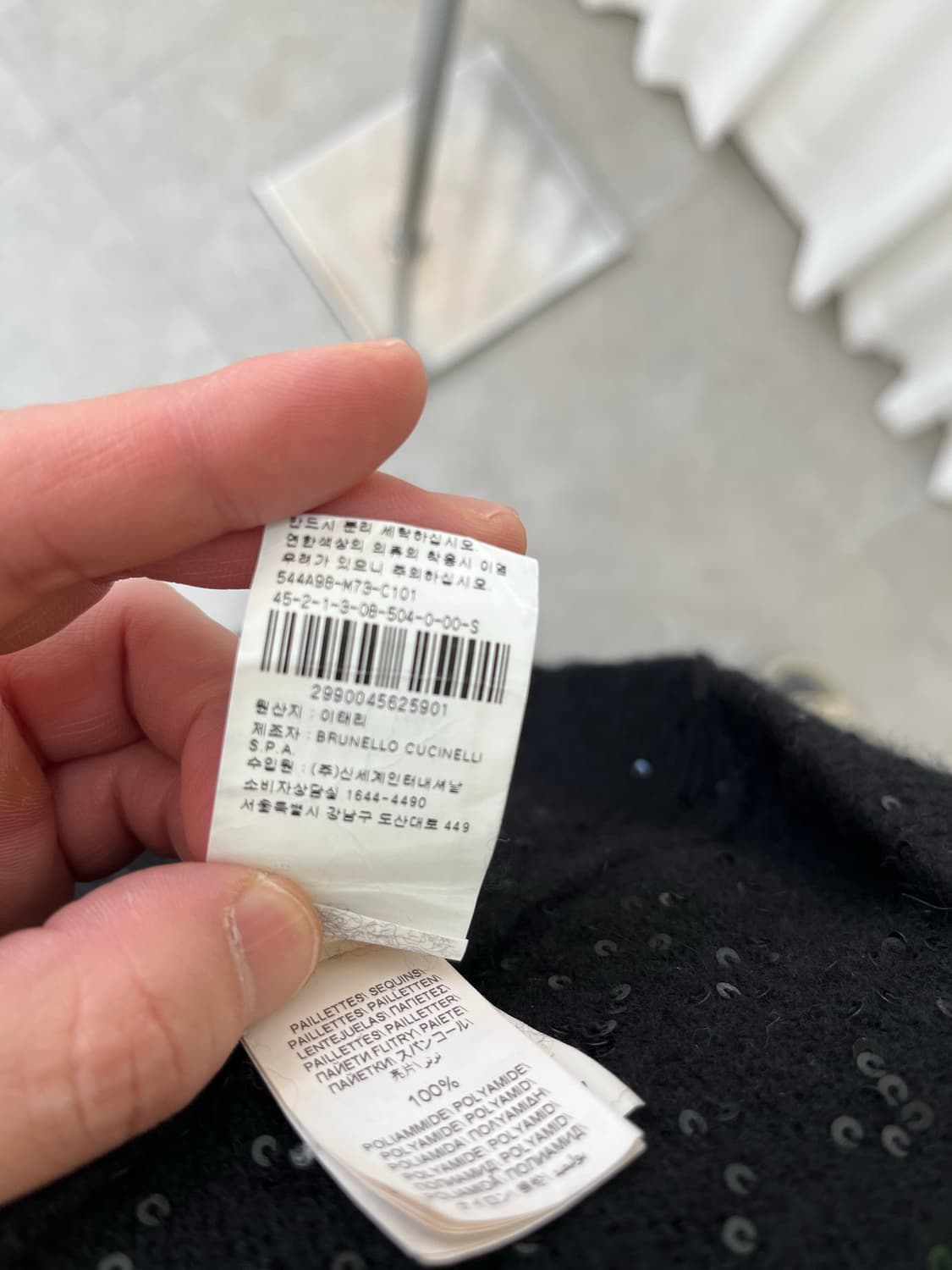 브루넬로 쿠치넬리 캐시미어 터틀넥 니트 원피스 상품이미지6