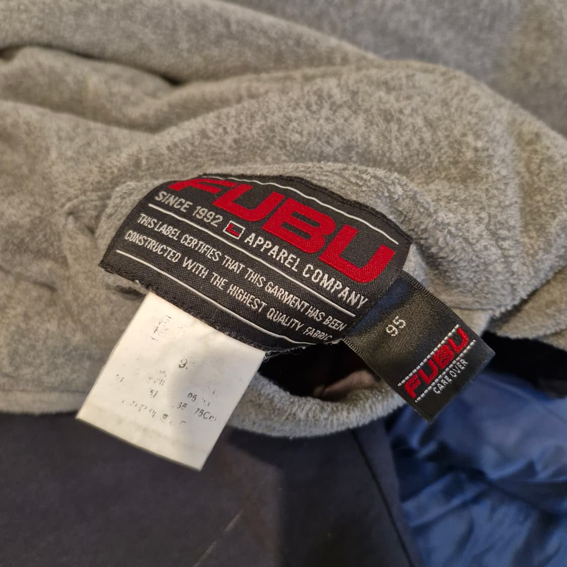 FUBU 후부 리버시블 플리스 점퍼 95~100 상품이미지5