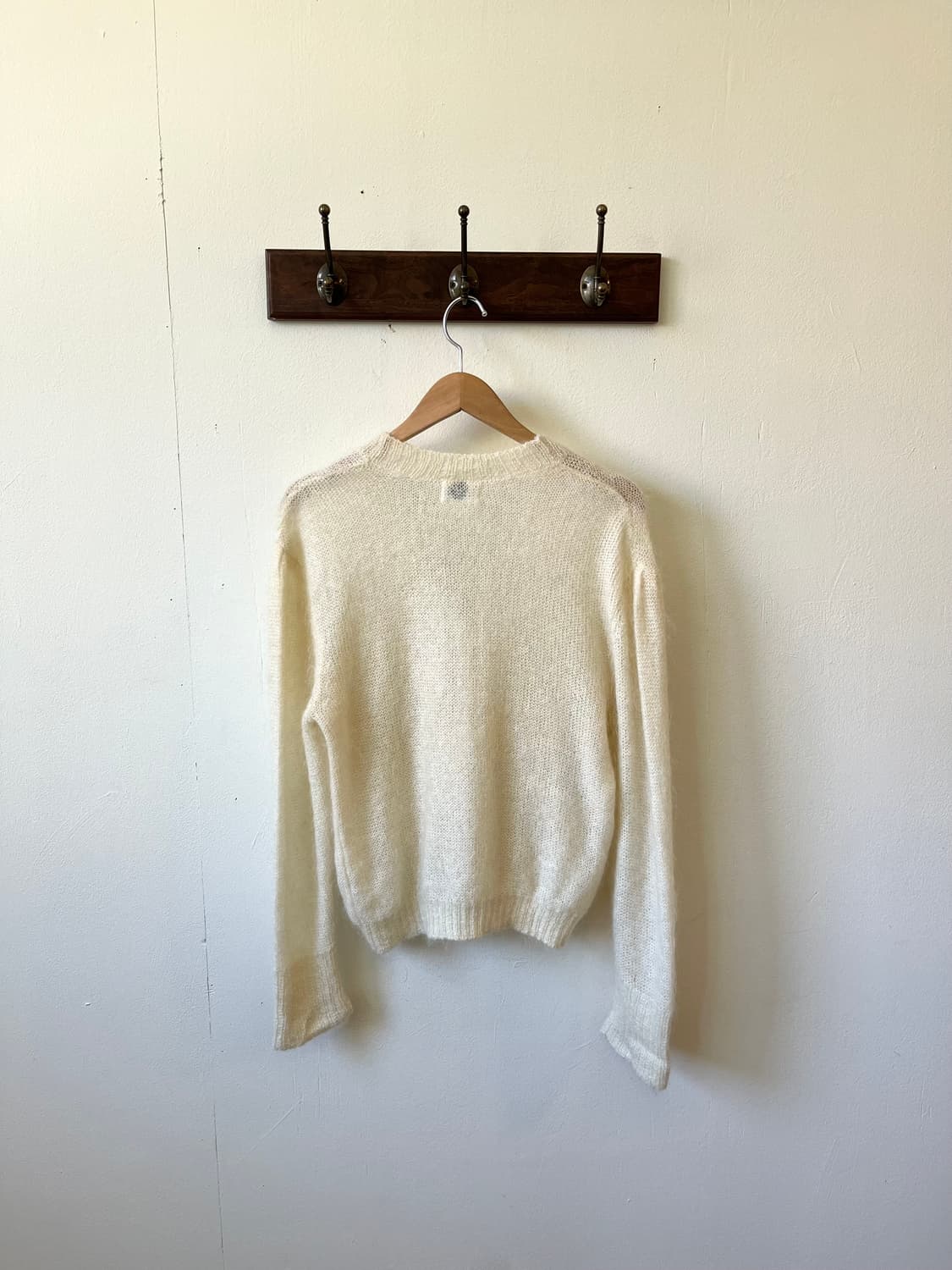 FILF’eE 셔링 패치 울 가디건 상품이미지4