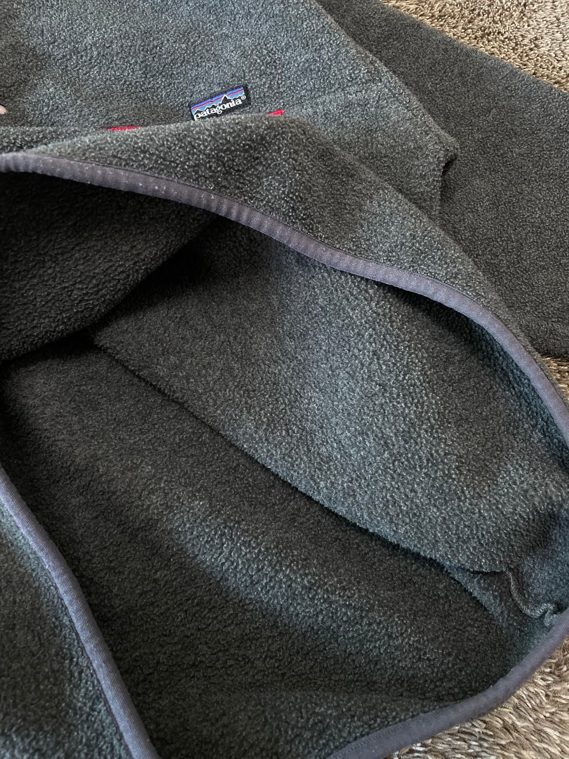 90s Patagonia synchilla 빈티지 신칠라 네이비 상품이미지5