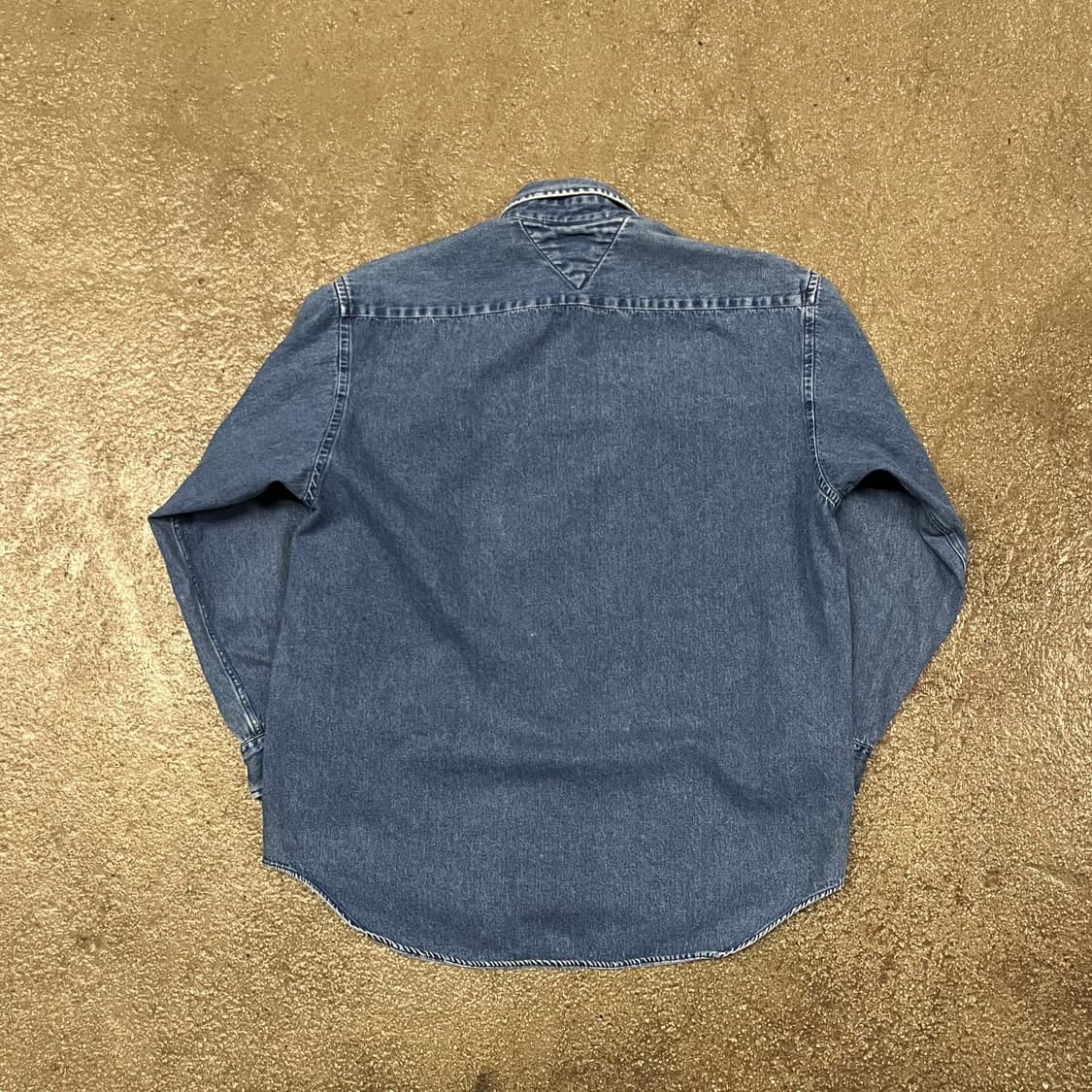 90s 타미힐피거 데님 셔츠 (100-105) 상품이미지5