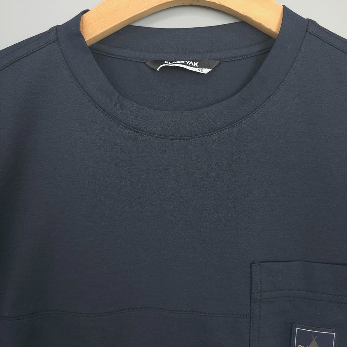 블랙야크 BLACKYAK 라운드 기능성 반팔티 네이비 95 상품이미지2