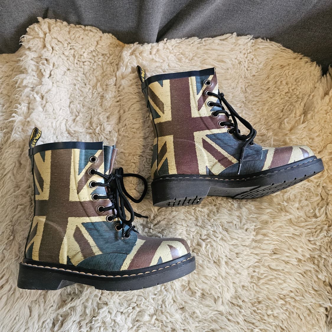 닥터마틴 유니온잭 드랜치 레인부츠 워커 상품이미지1