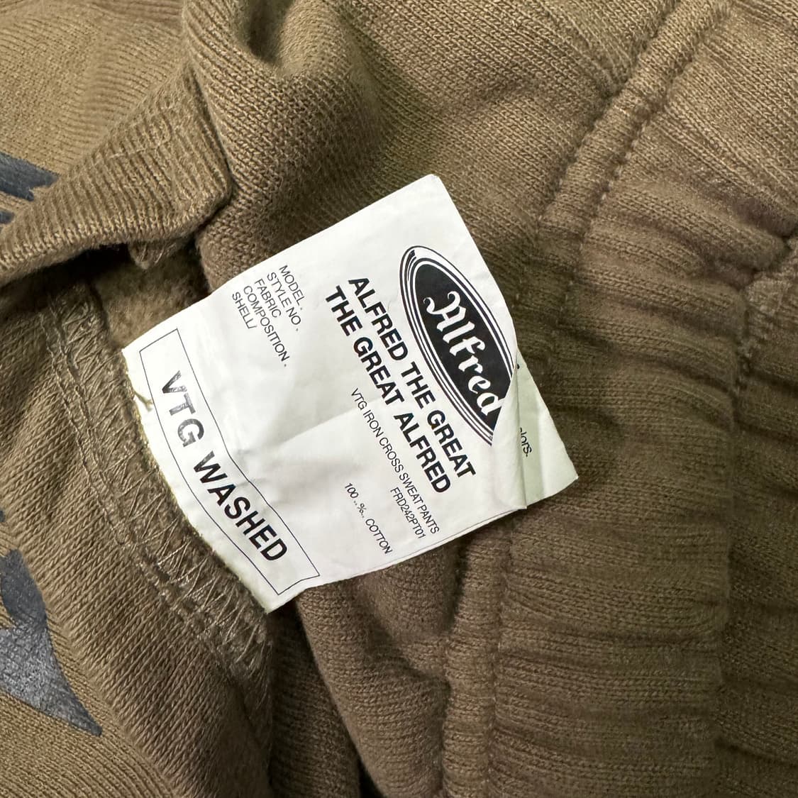 헤리티지플로스 알프레드 VTG IRON CROSS SWEATPANTS / 상품이미지4