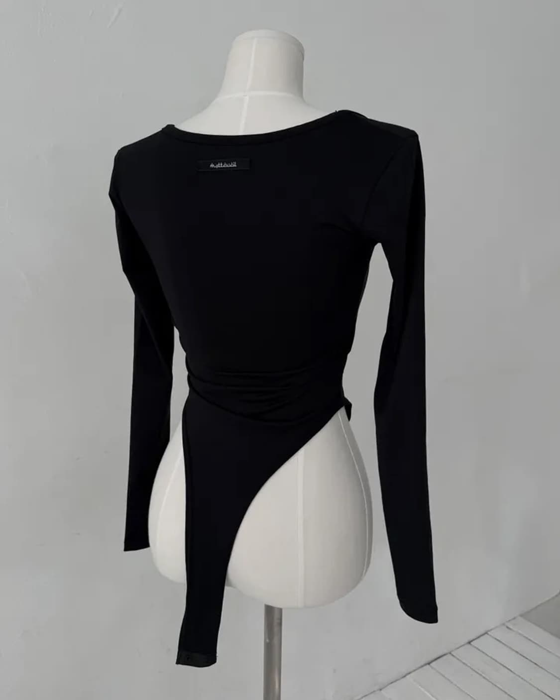 matteveil Sims Bodysuit Black 상품이미지2