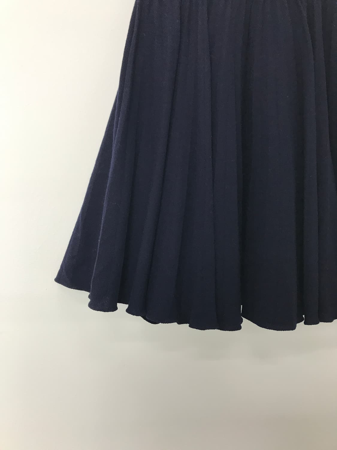 Jpn Navy Wool Midi Skirts 상품이미지6
