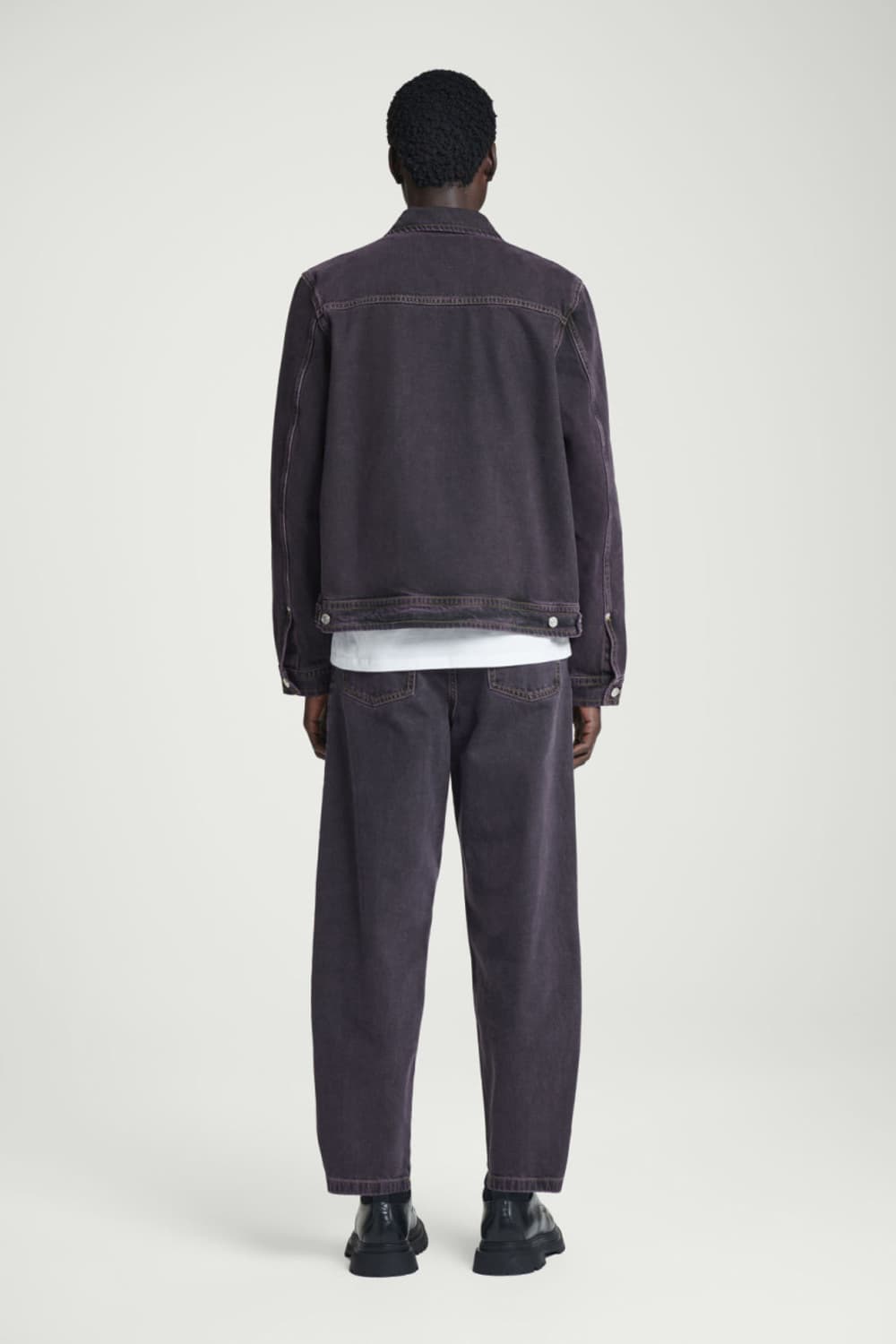 코스 박시 데님 집업 자켓 상품이미지2