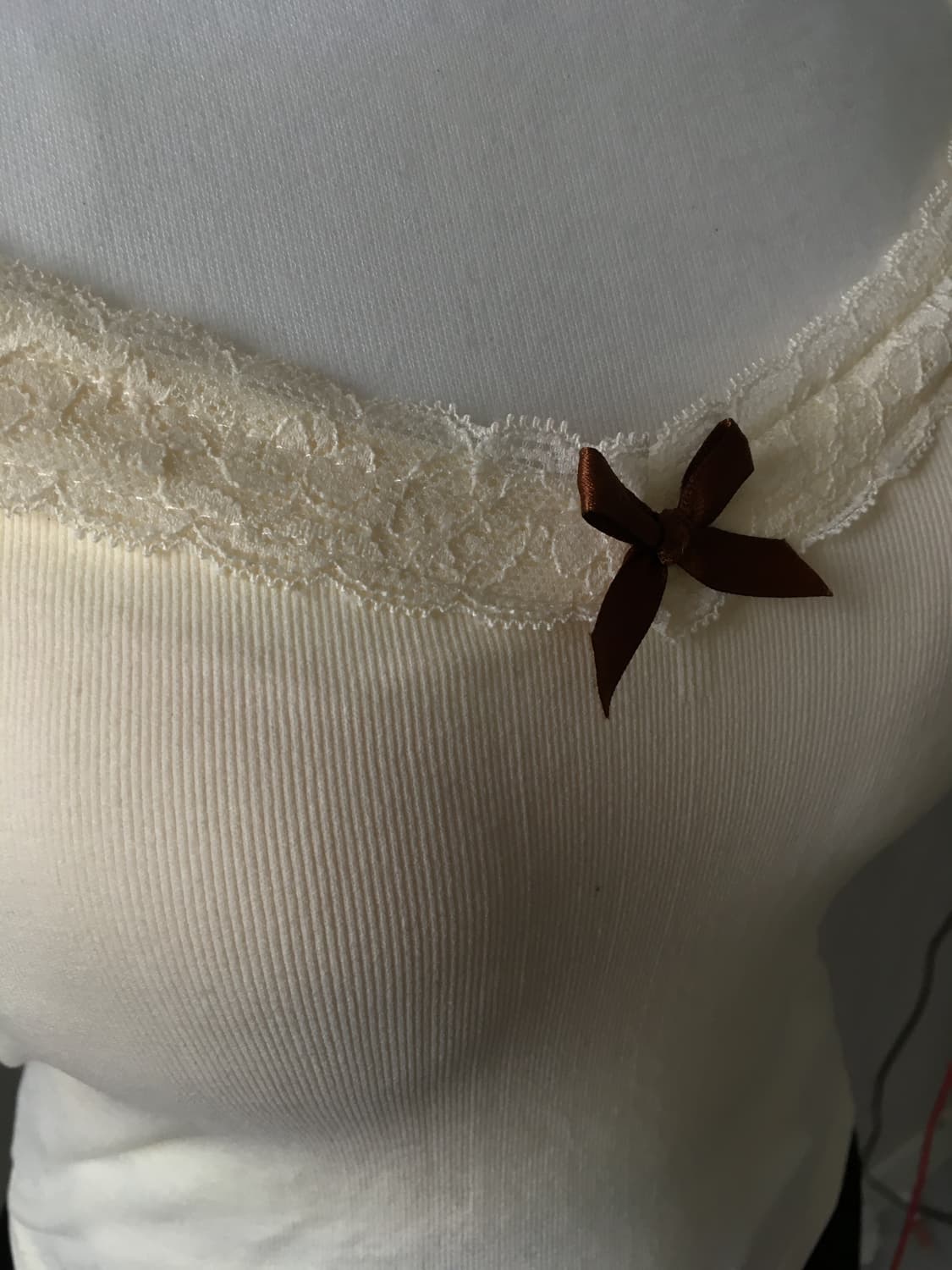 아이보리 민소매 상품이미지3