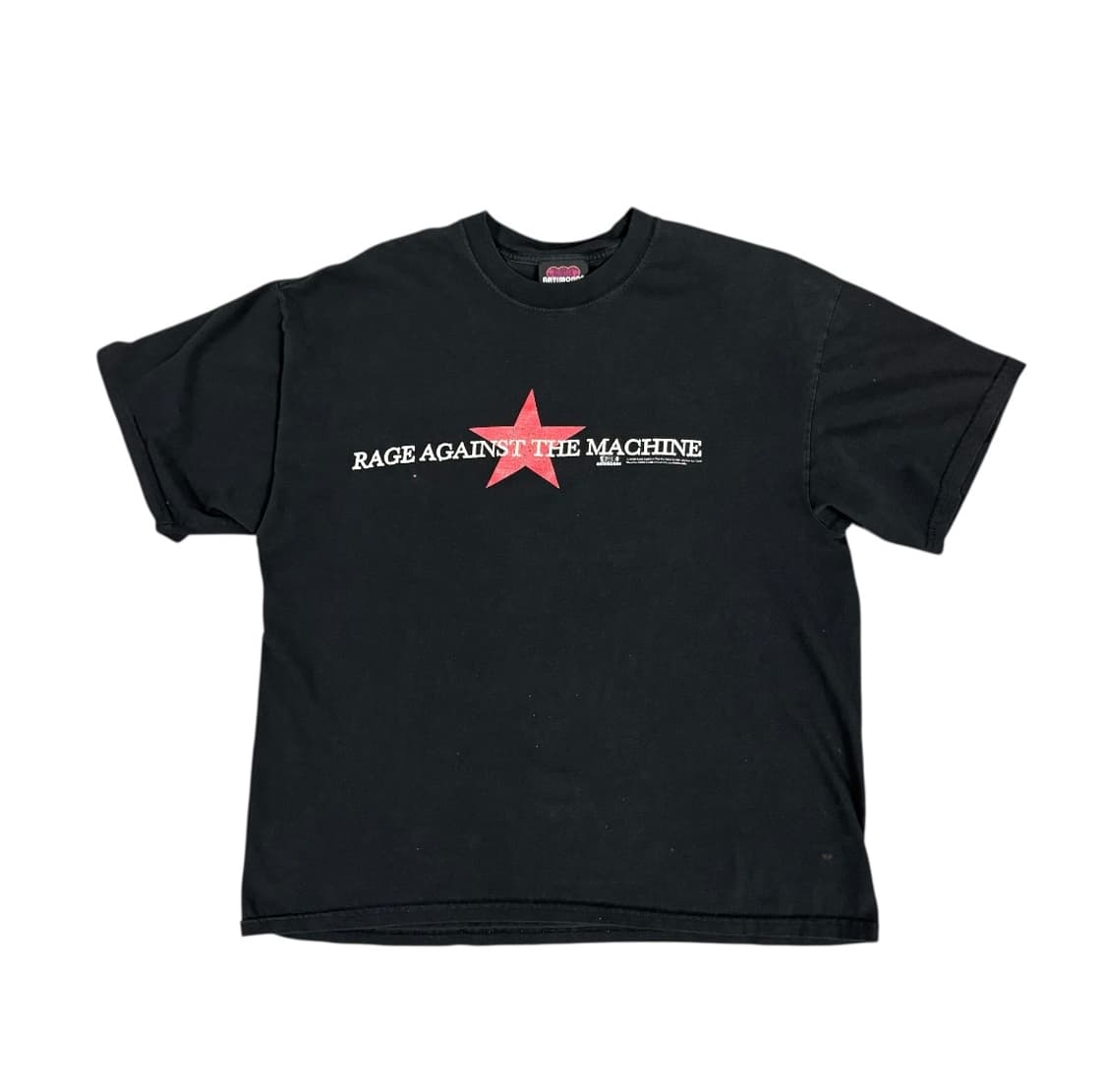 빈티지 2000 RATM 레이지 어게인스트 더 머신 밴드 티셔츠 상품이미지1
