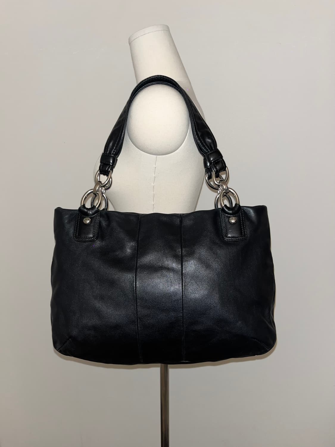 Coach allblack shoulder bag 상품이미지6