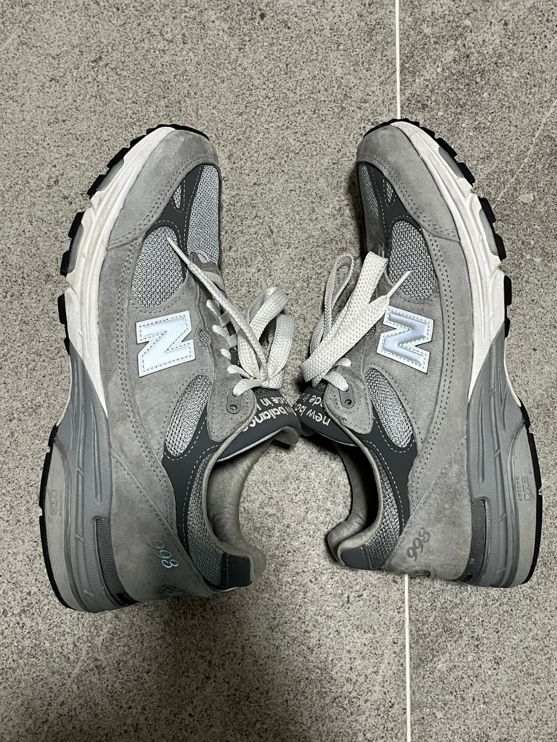 [280] 뉴발란스 993 그레이 Made in USA 상품이미지2