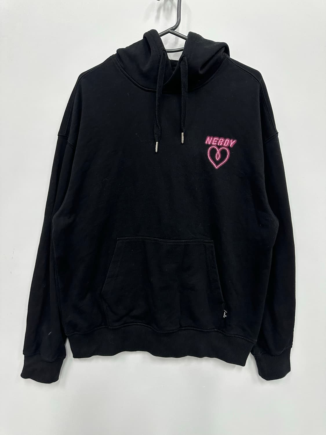 널디 블랙 후드집업  상품이미지1