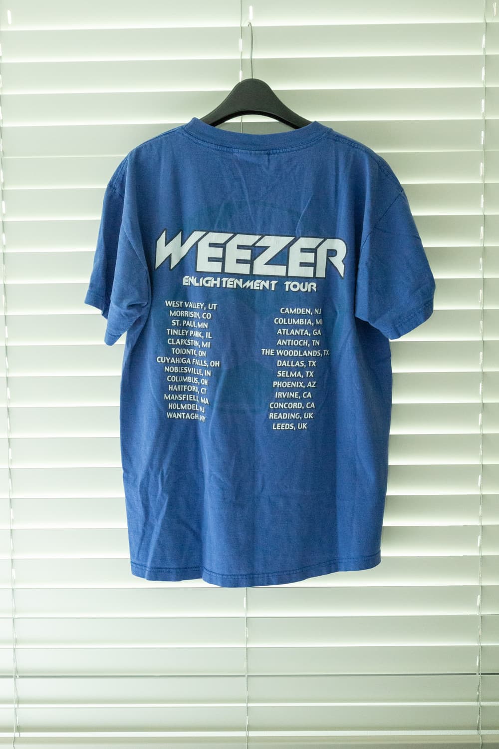 2002 Weezer Enlightenment Tour 티셔츠 상품이미지2
