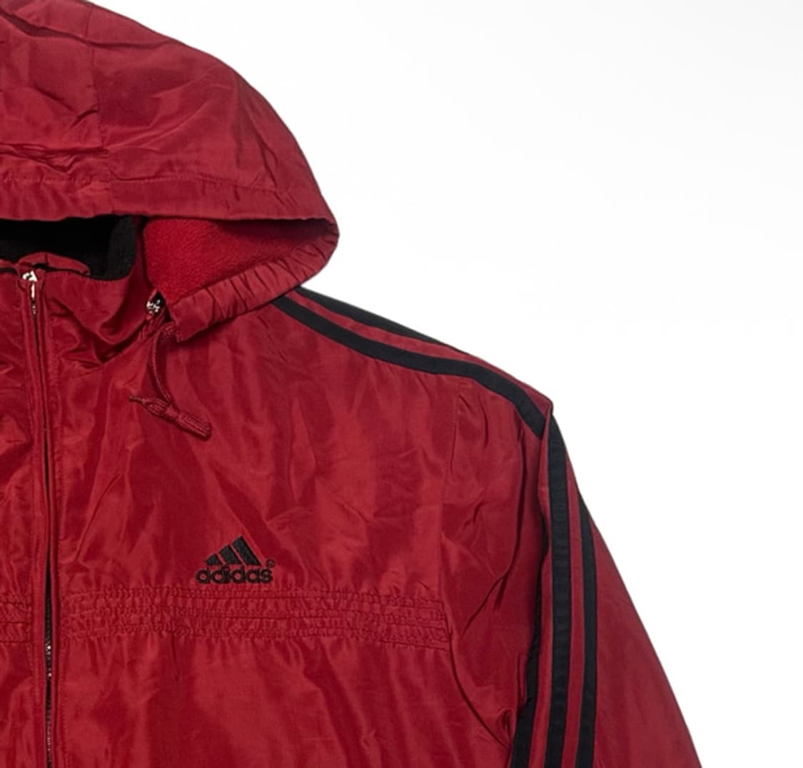 아디다스 00s 퍼포먼스로고 레드후드점퍼 105 상품이미지2