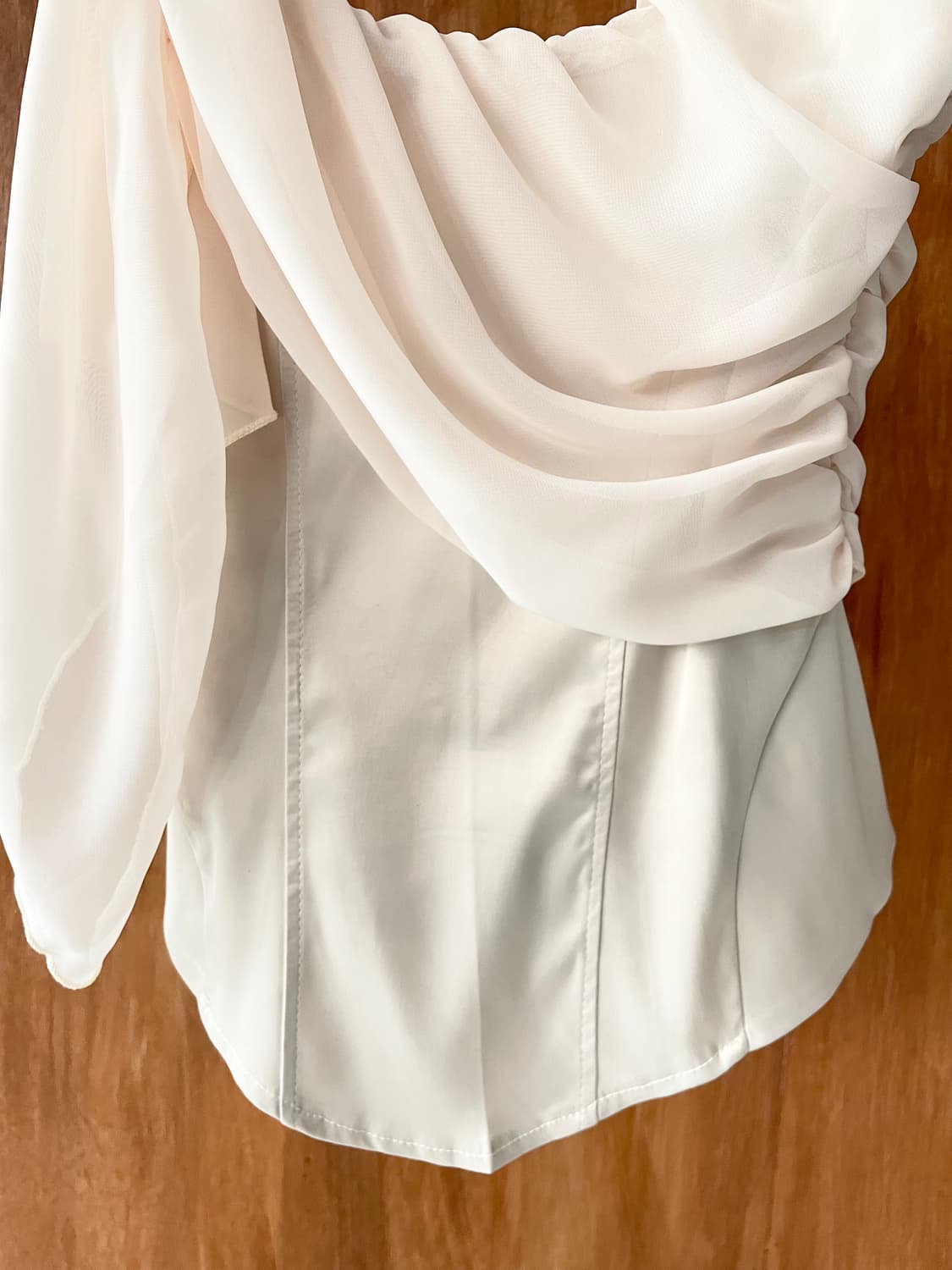 Angel drape corset top 상품이미지5