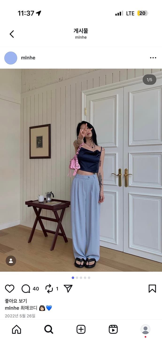 페일제이드 슬랙스 1size 상품이미지4