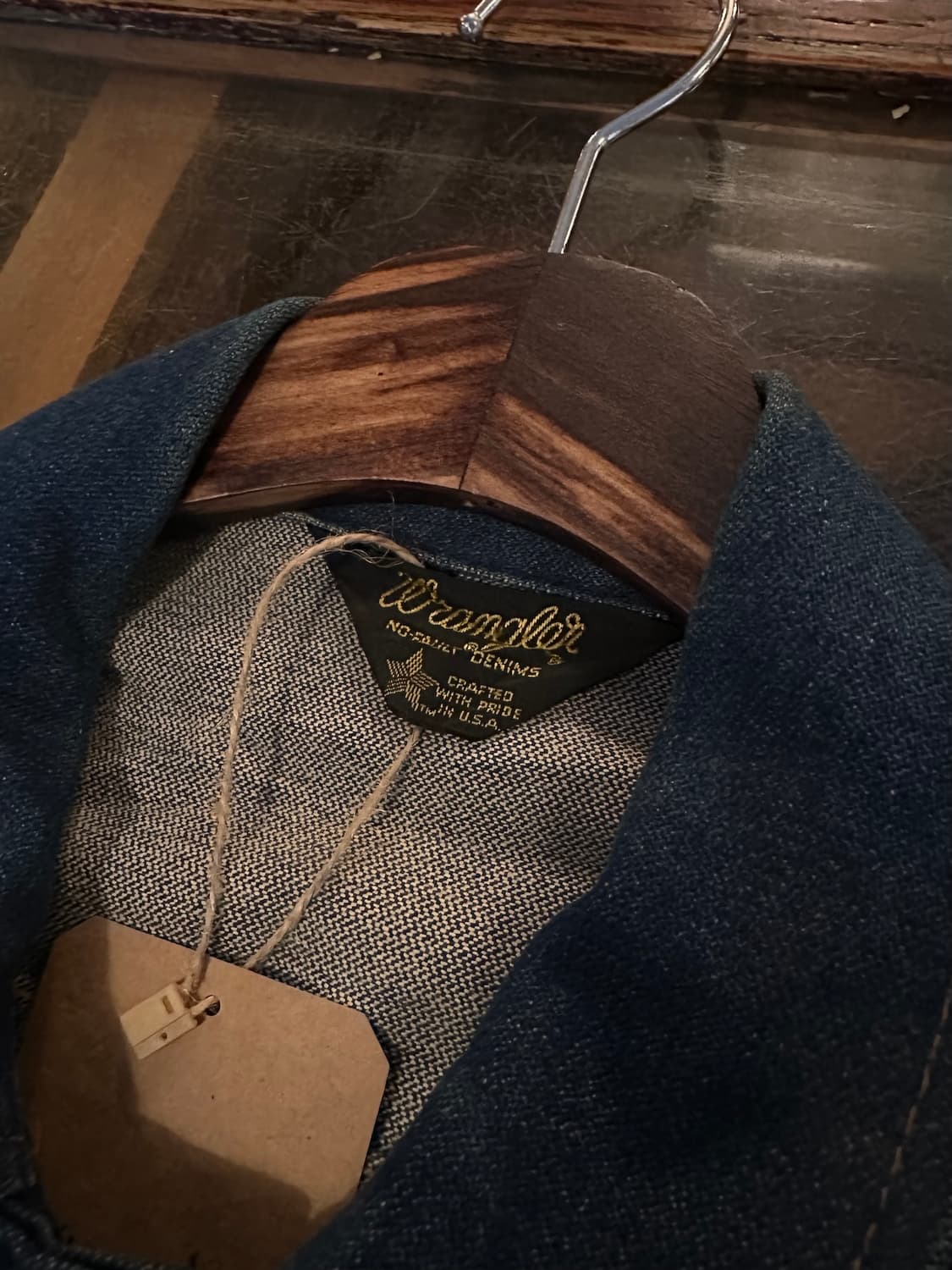 80s USA 빈티지 랭글러 126MJ 데님 자켓 상품이미지4
