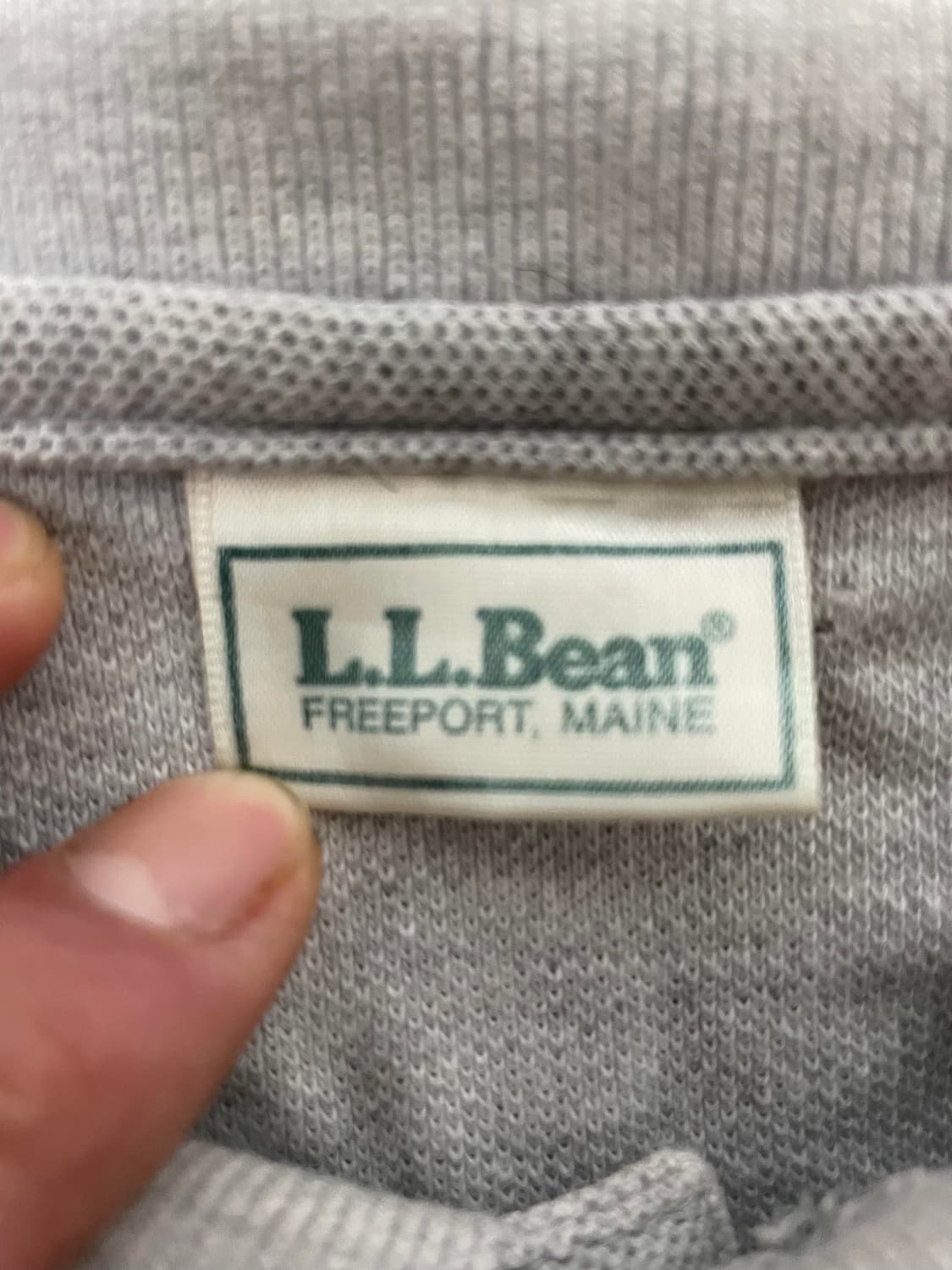 LL bean - 반팔 카라티 (L 추천) 상품이미지3