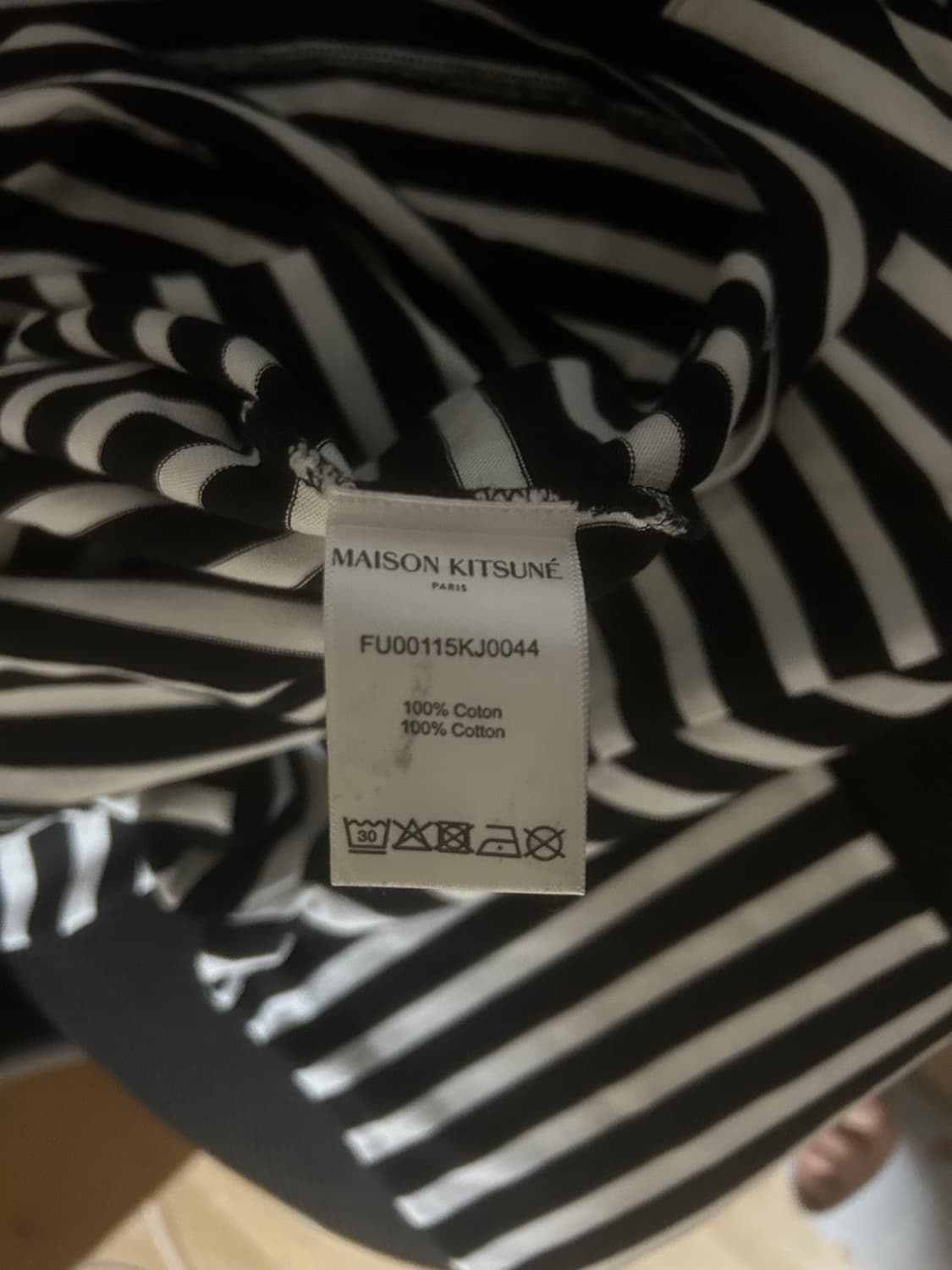 메종 키츠네 스트라이프 롱슬리브  상품이미지2