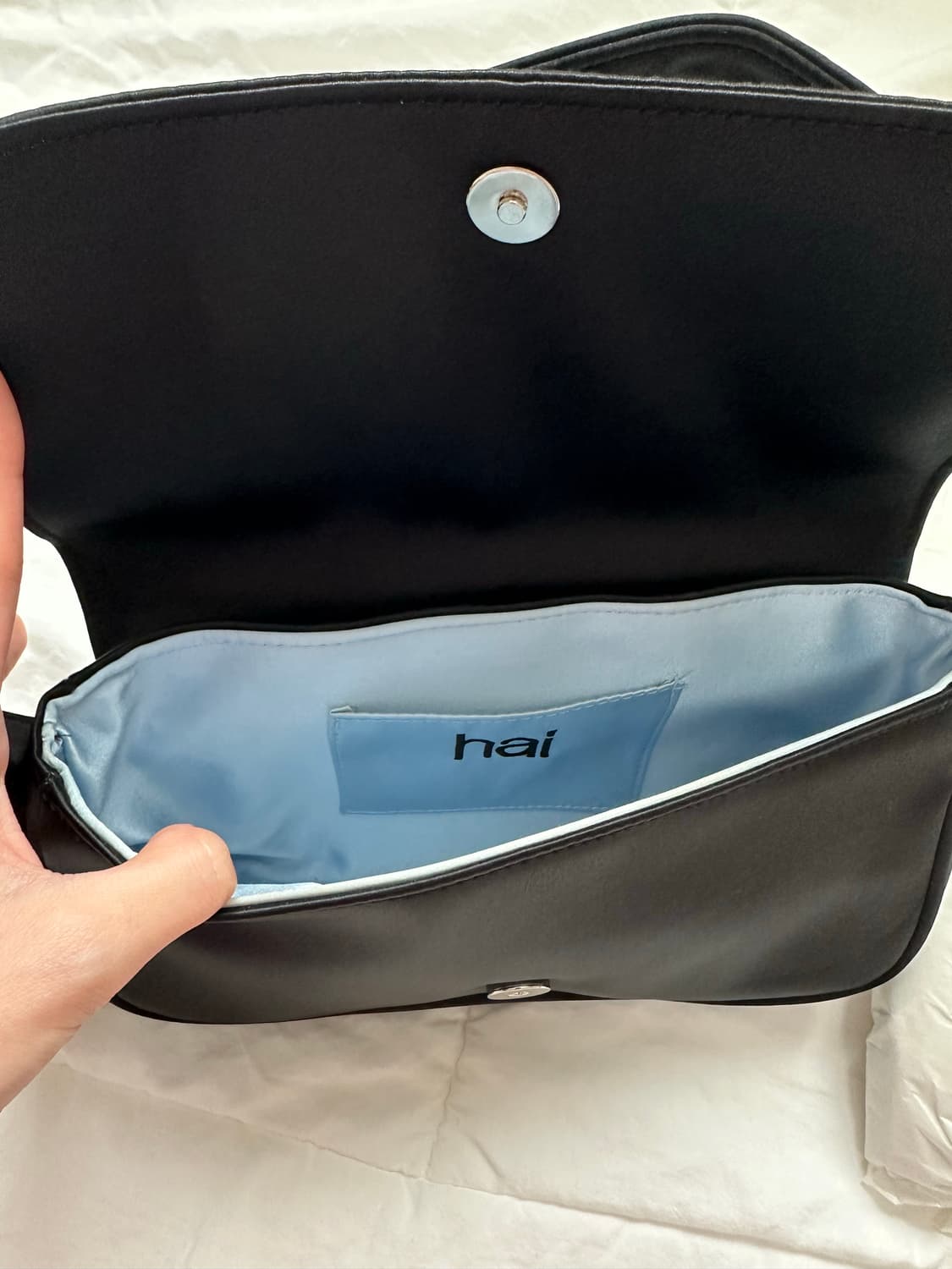 홈오브하이 넬리 백 블랙 NELLY BAG 상품이미지1