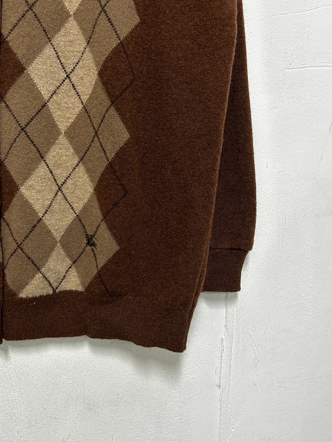 버버리 아가일 가디건 상품이미지4