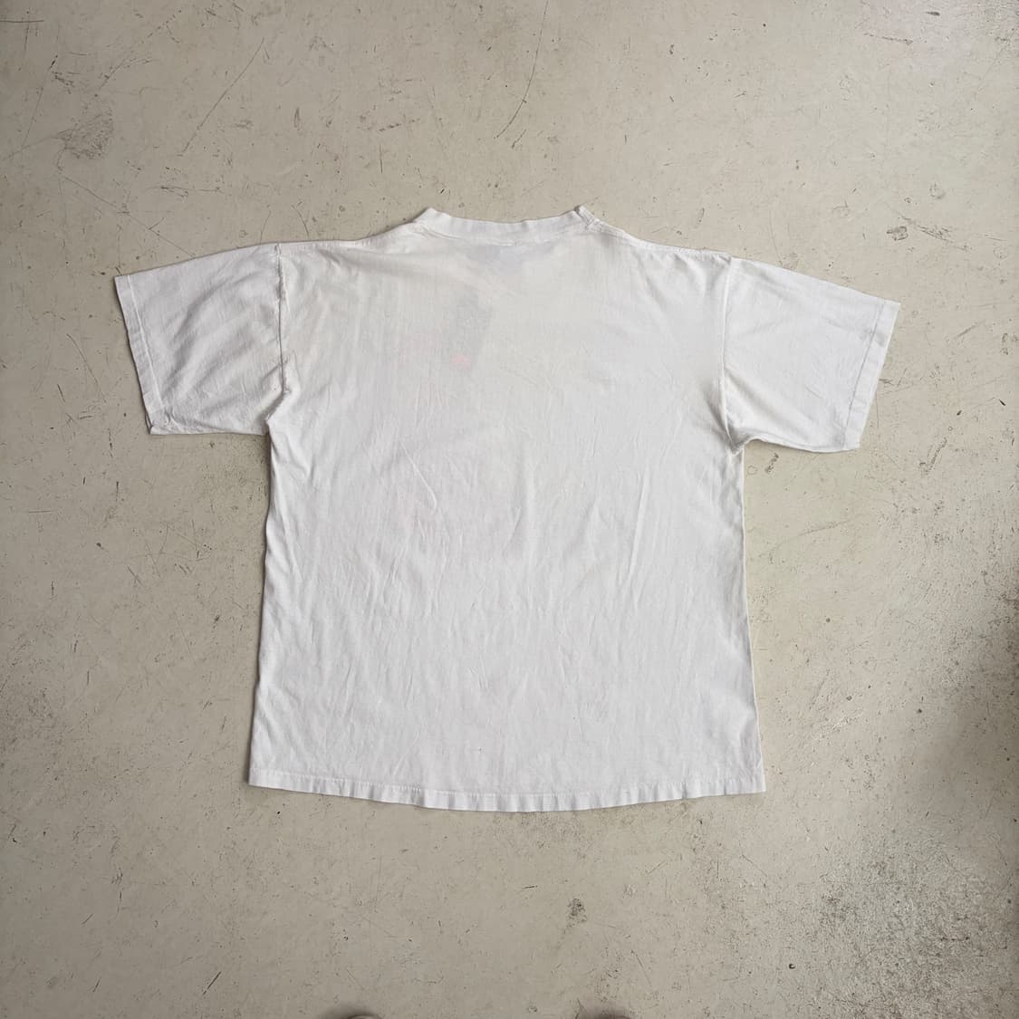 90s USA Psycho Kitty 빈티지 싱글스티치 반팔티 XL 상품이미지10